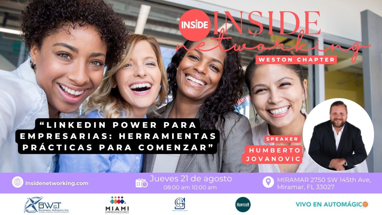Weston Chapter | LinkedIn Power para Empresarias | Inside Networking