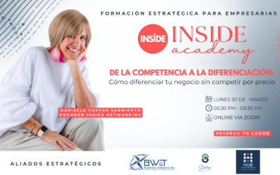 Inside Academy | De la Competencia a la Diferenciación: cómo diferenciar tu negocio sin competir por precio